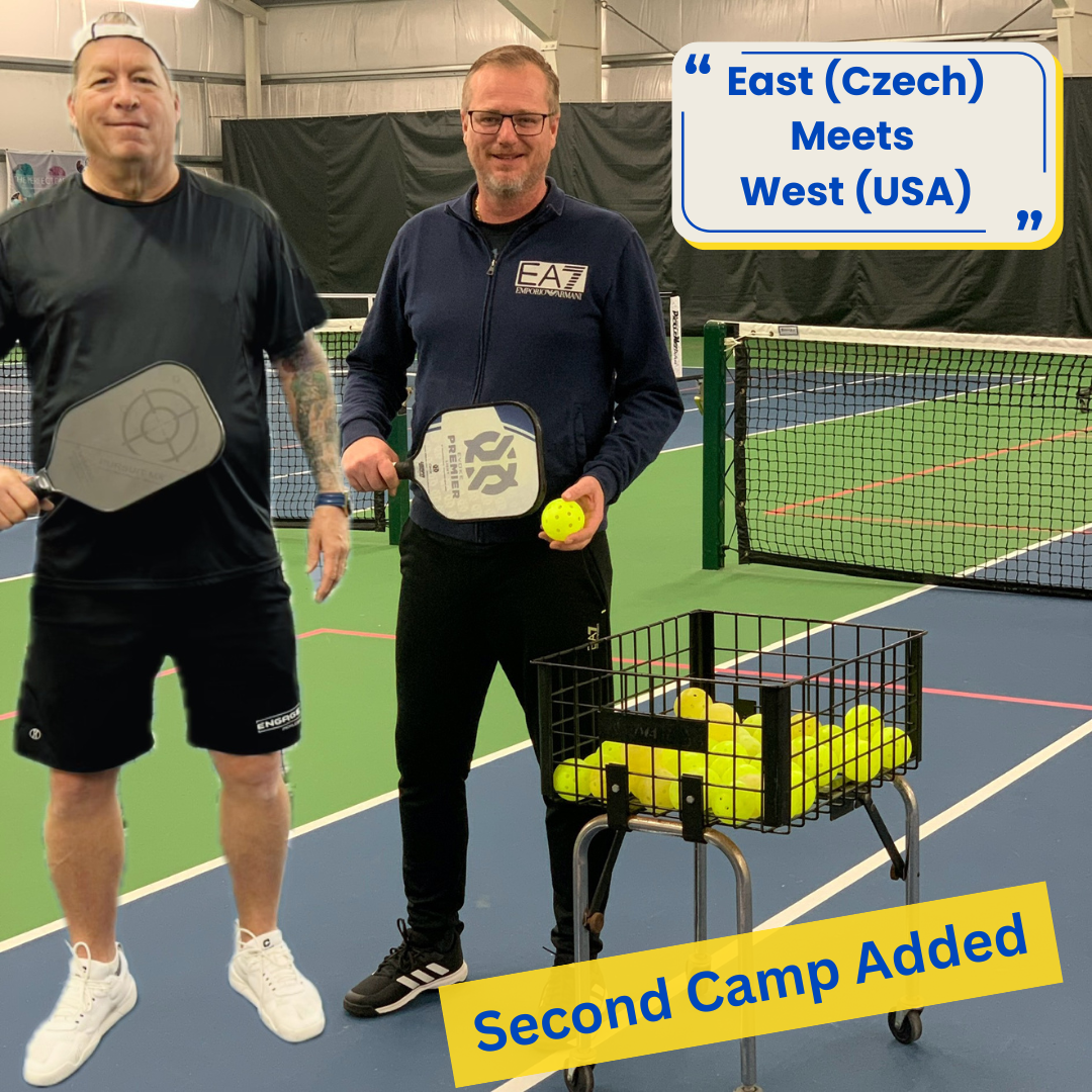 East Meets West Pickleball Camp:  November 15 - 17, 2024 (12 hour camp PM)